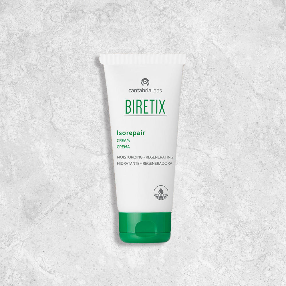 a tube of BIRETIX Isorepair Cream