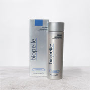 A tube and box packaging of Biopelle® Exfoliating Cream Cleanser