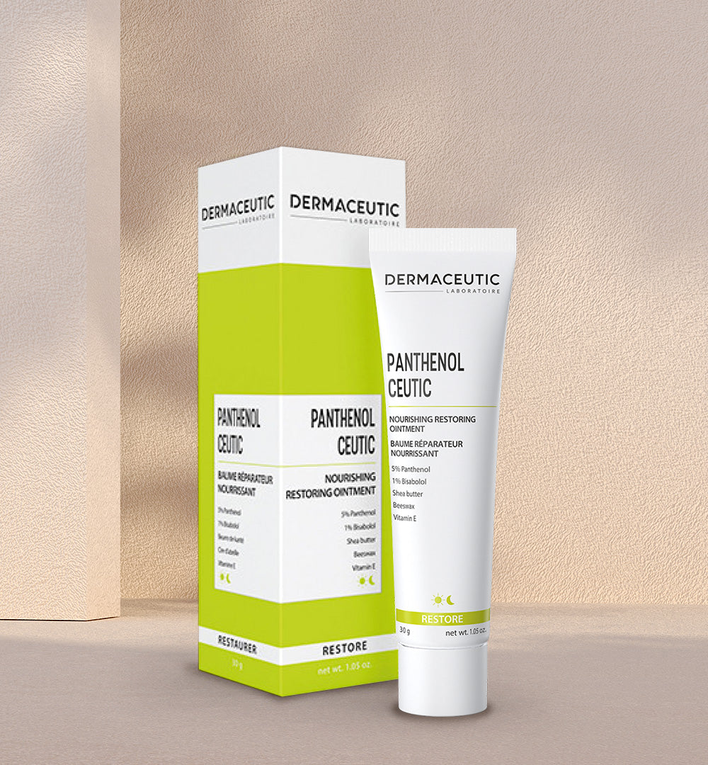 Dermaceutic Panthenol Cream Nourishing Restoring Ointment 30g 1.05oz | skintoheart