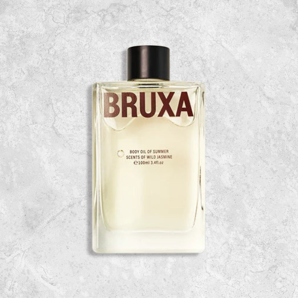 a bottle of BRUXA Body Oil of Summer 100ml